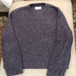 Maison Margiela XXL Cotton Linen Blend Sweater